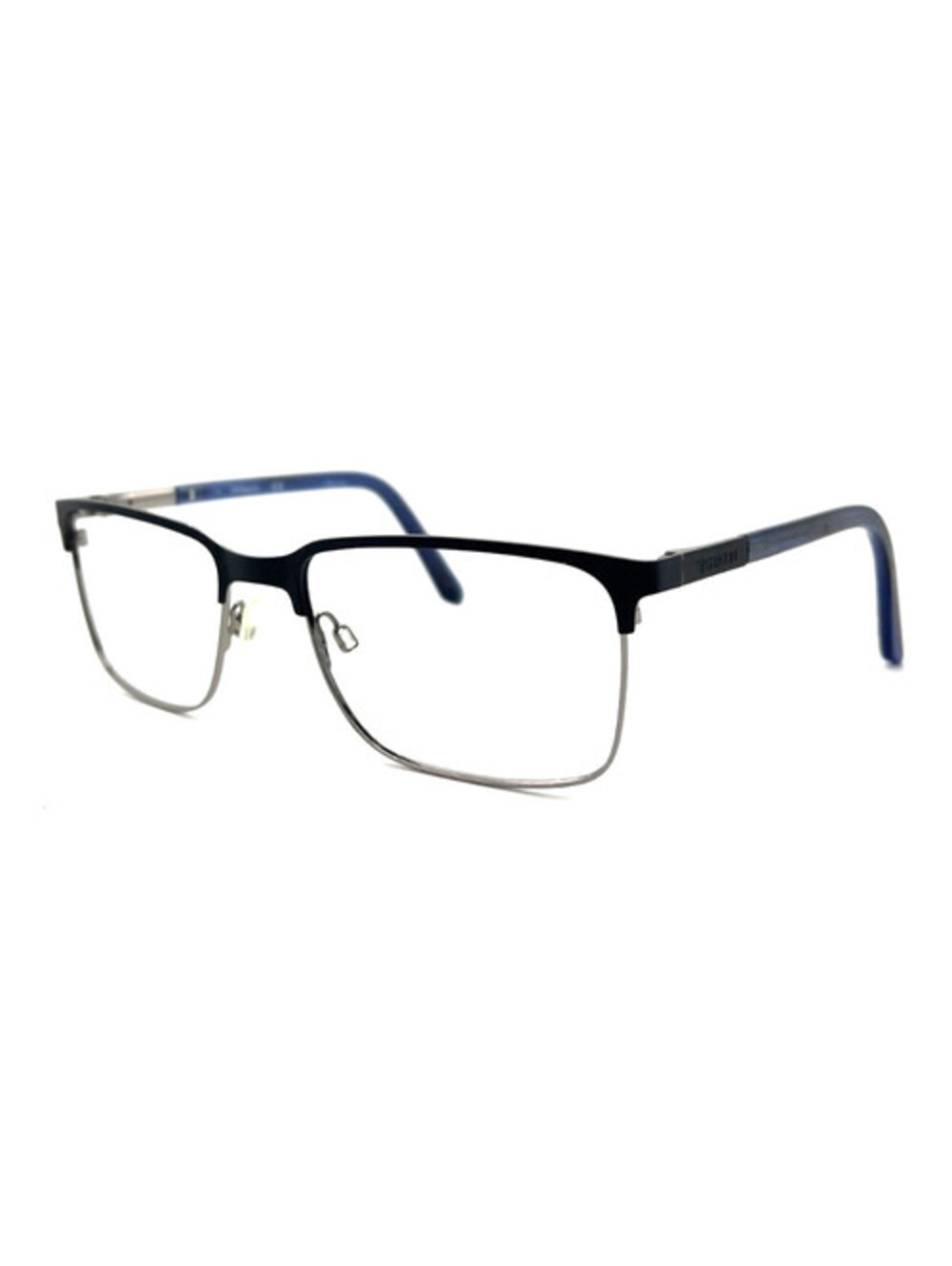 Dragon DR2015 002 Black Navy Horn Rectangle Authentic Eyeglass Frames 57-19-150